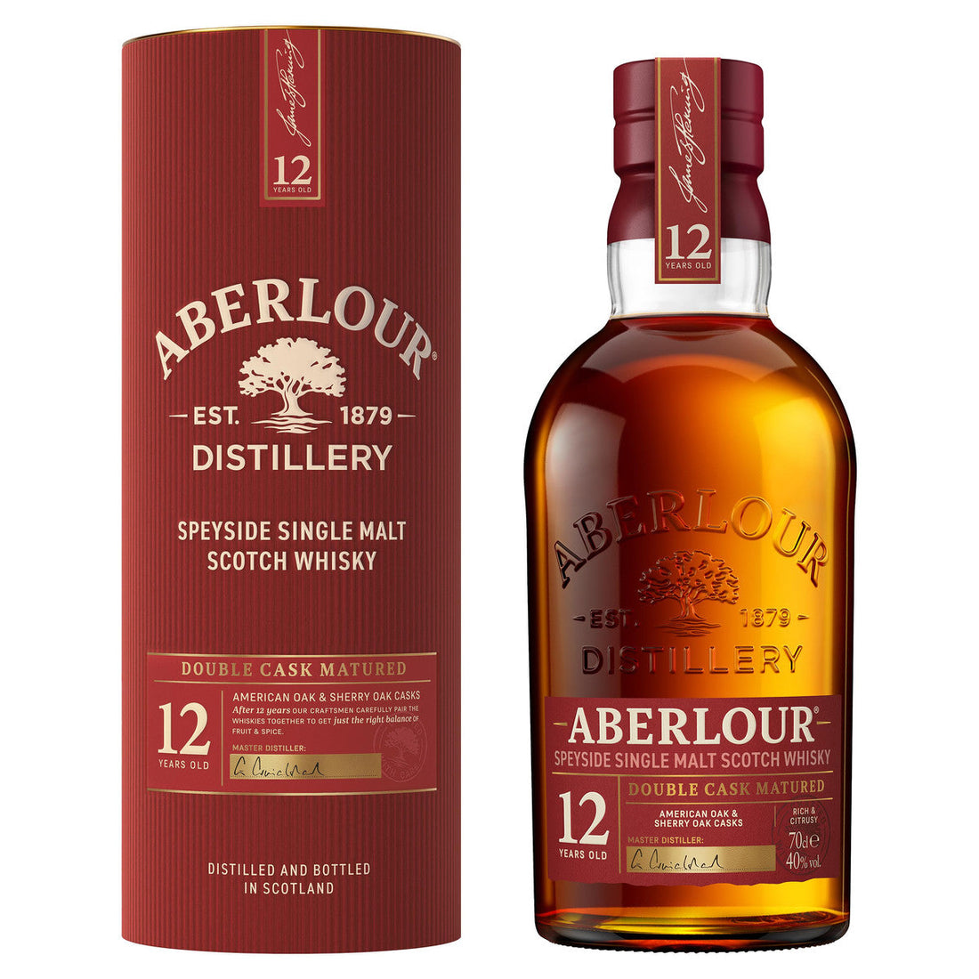 Aberlour Single Malt Double Cask Matured 12 Ans 70cl