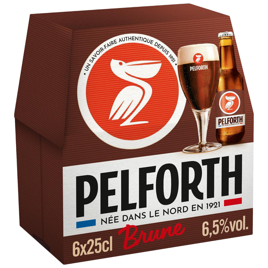 Pelforth Bière Brune du Nord Pack 6x25cl