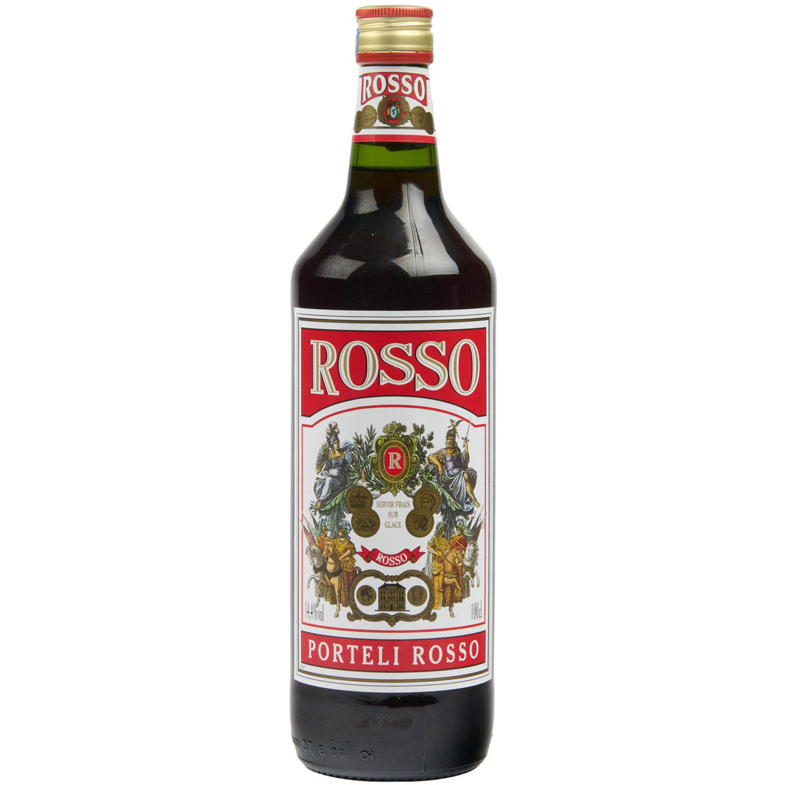 Porteli Apéritif Aromatisé à Base de Vin Rosso 1L