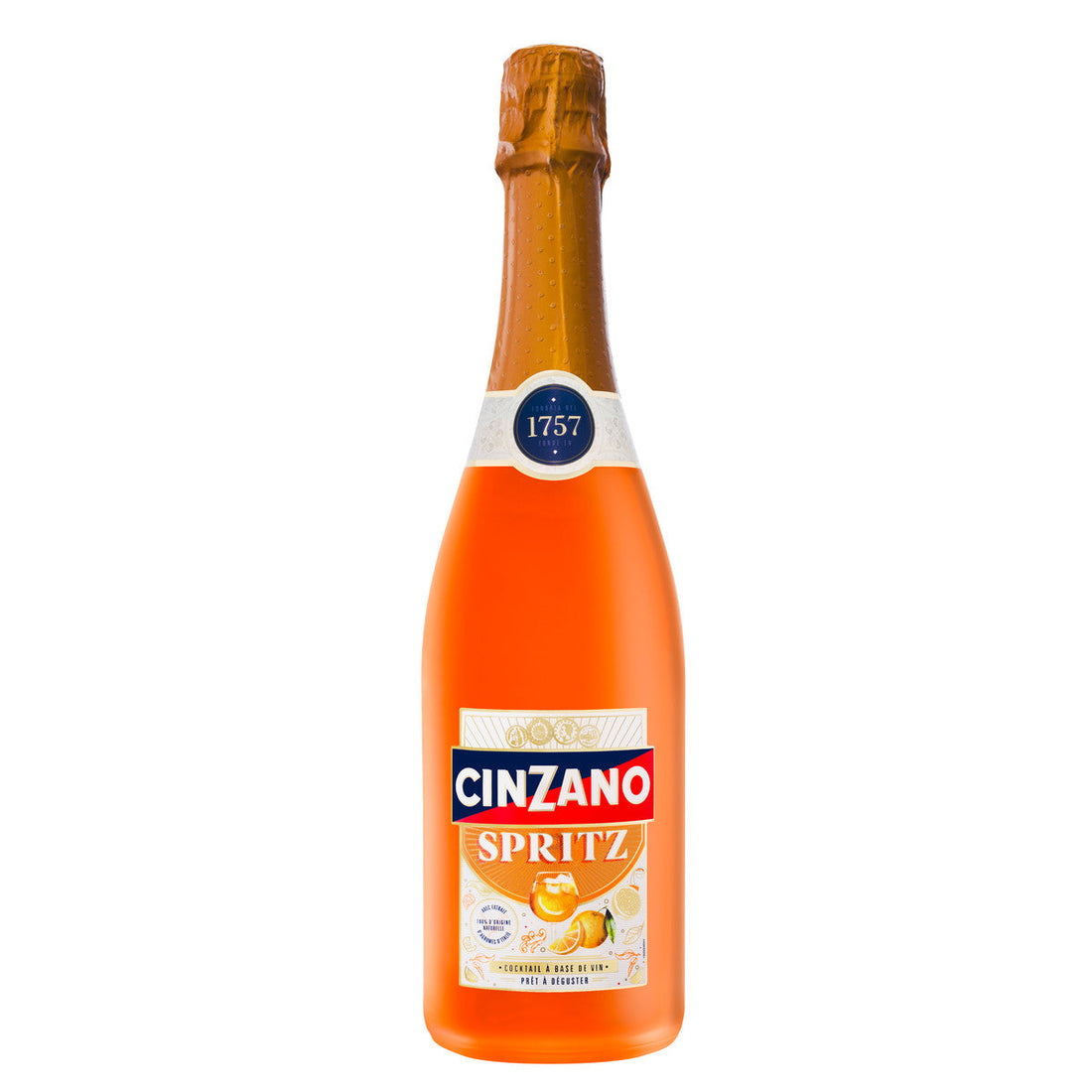 Cinzano Cocktail Spritz à Base de Vin 75cl