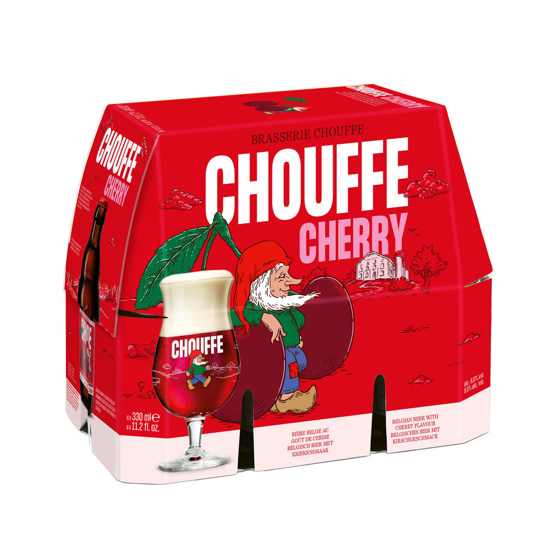La Chouffe Bière Belge Cherry Pack 6x33cl