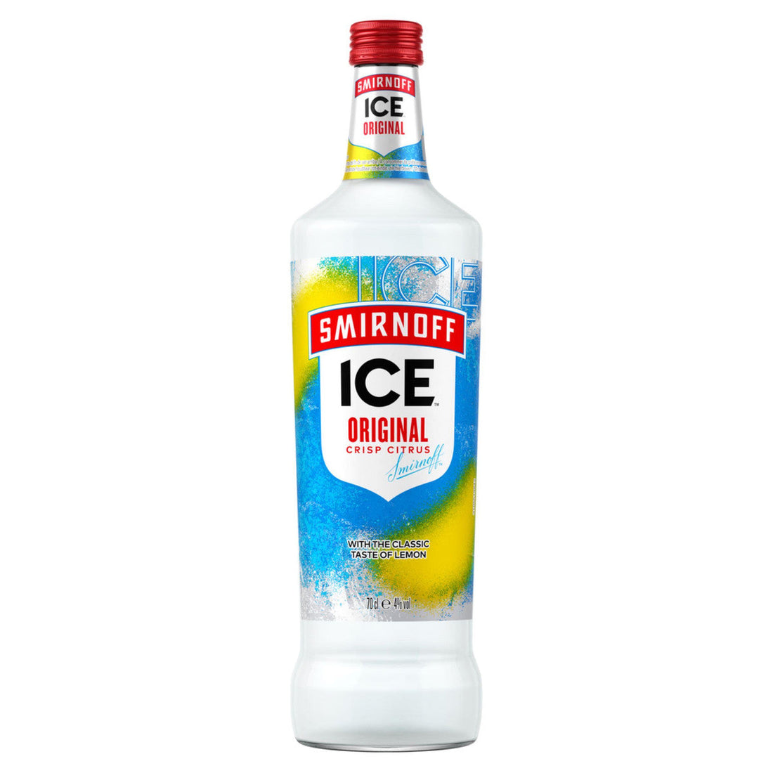 Smirnoff Boisson Alcoolisée à Base de Vodka Ice Original 70cl