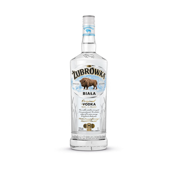 Zubrowka Vodka Polonaise Blanche Biala 1L