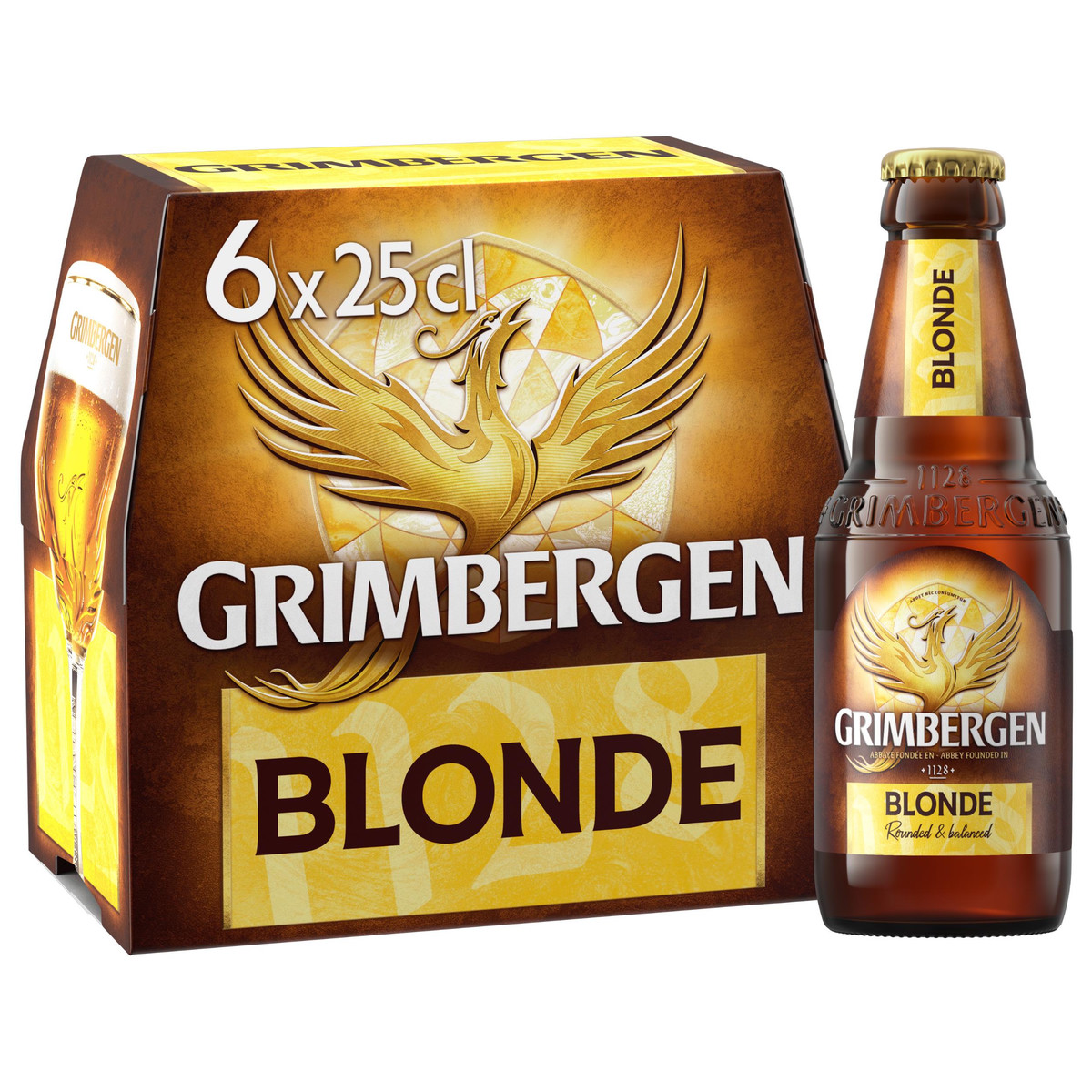 Grimbergen Bière Blonde Pack 6x25cl