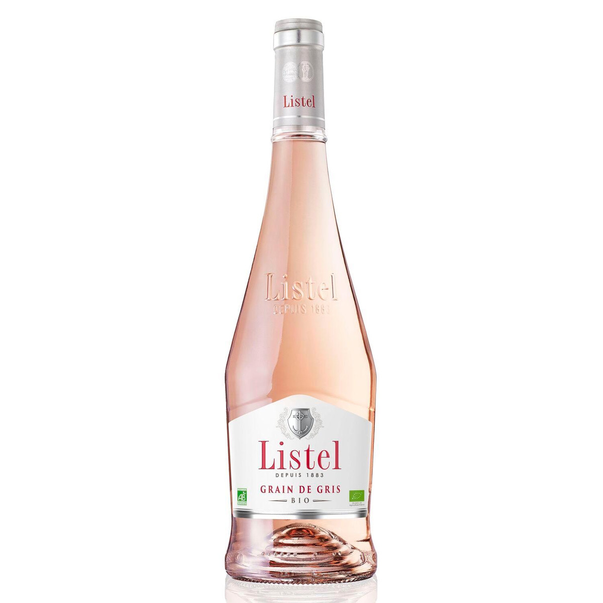Listel Terre-du-midi Listel Grain de Gris Rosé Bio 75cl