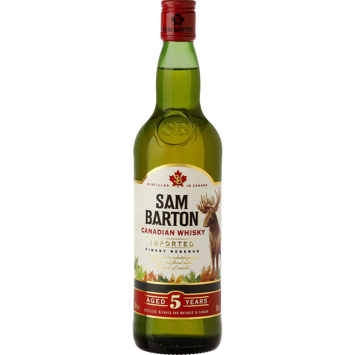SAM Barton Whisky Canadien 5 Ans 70cl