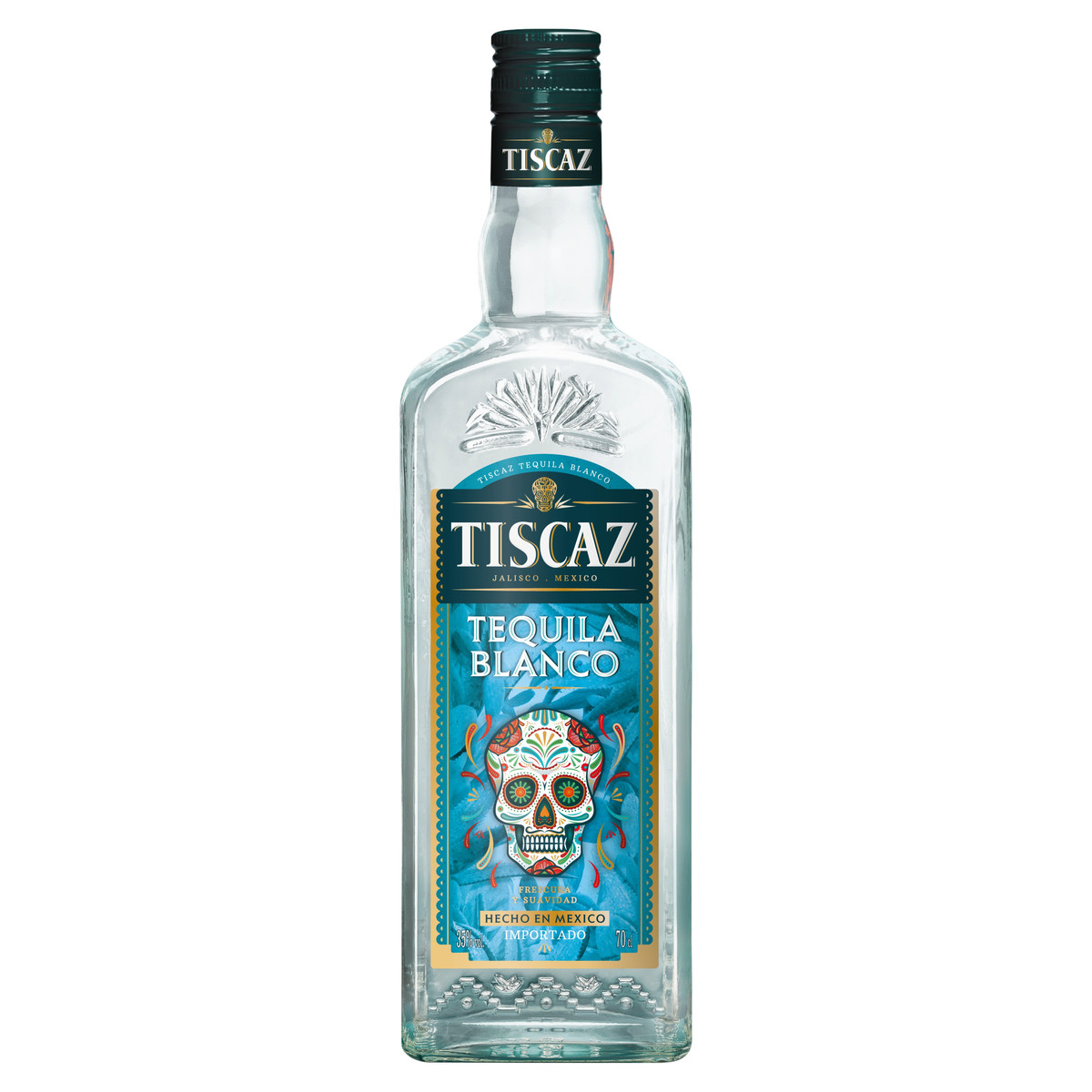 Tiscaz Tequila Blanco du Mexique 70cl