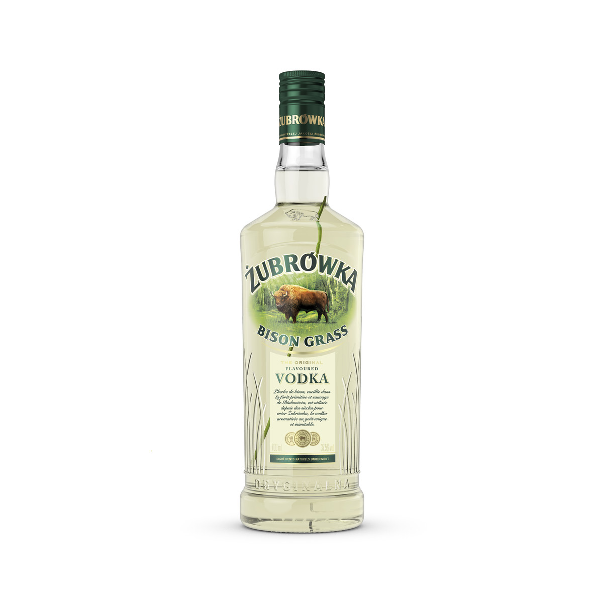 Zubrowka Vodka Polonaise Bison Grass 70cl